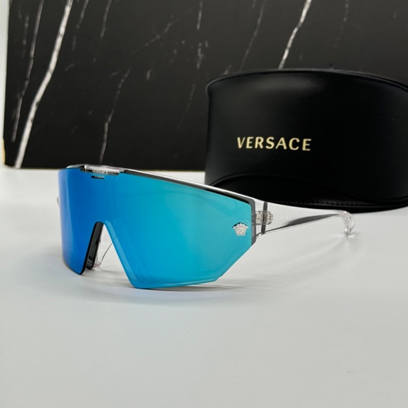 NEW VE4461 148/6V VERSACE CLEAR MOD 4461 148/6V WOMEN SUNGLASSES VE4461 - Picture 4 of 15